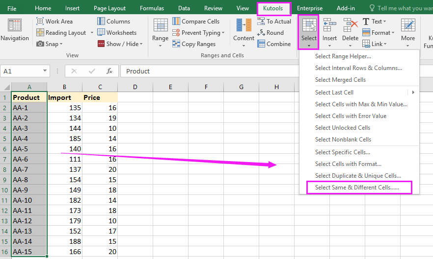 than filter excel options 2 more rows list on another a sheet? in to How filter based selection