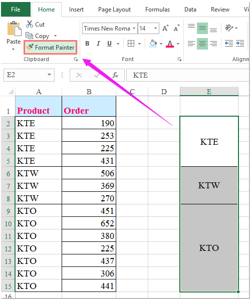 doc filter merged cell 6