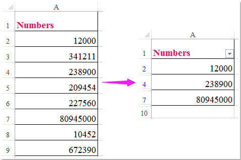 doc filter number end with 2