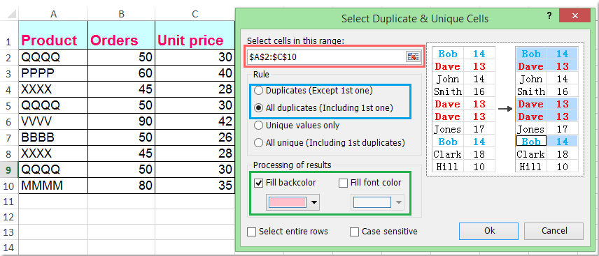 how-to-find-and-highlight-duplicate-rows-in-a-range-in-excel