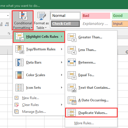 doc find duplicates without removing 2