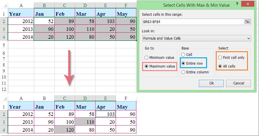 how-to-select-the-highest-or-lowest-value-in-excel-using-function-youtube