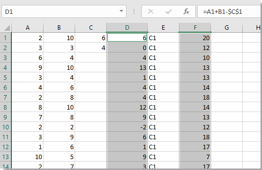 doc find replace string dans la formule 3