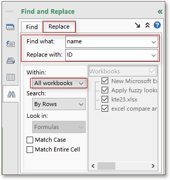 doc find udskift flere projektmapper 2