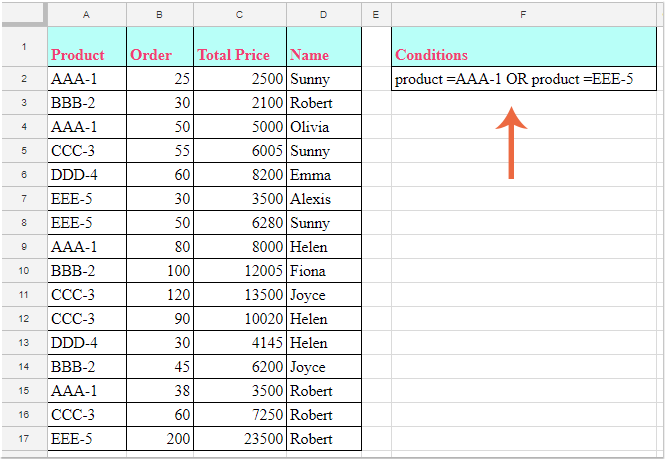 doc filtre plusieurs conditions 1