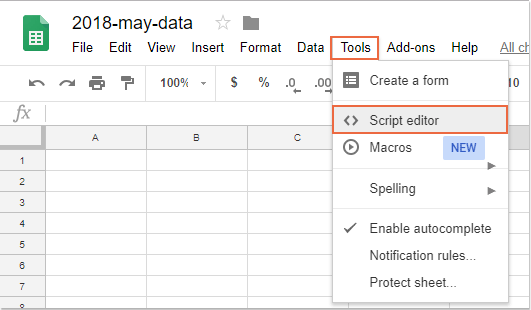 How To Get List Of Sheets Names In Google Sheets