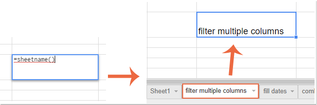 How To Get List Of Sheets Names In Google Sheets