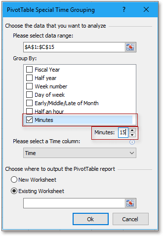 Doc Group by Half Hour PivotTable 7