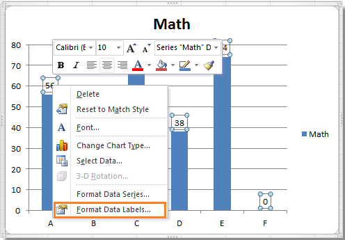 how to hide zero data labels in chart excel add constant line combine two series