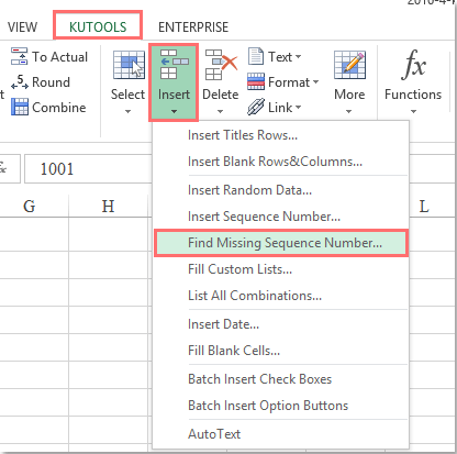How to highlight consecutive or non-consecutive numbers from a column ...