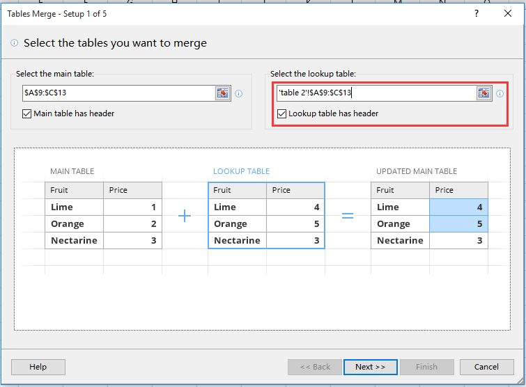 doc highlight modified cells 10