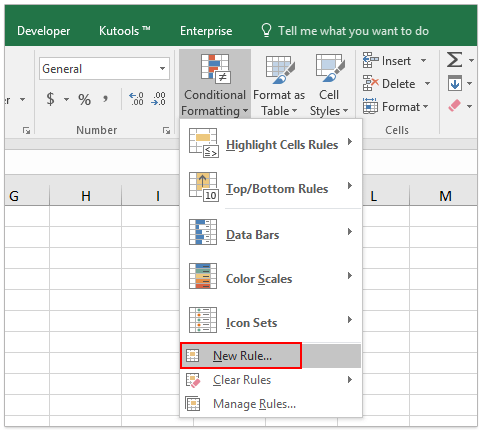 How to highlight rows if dates have passed in Excel