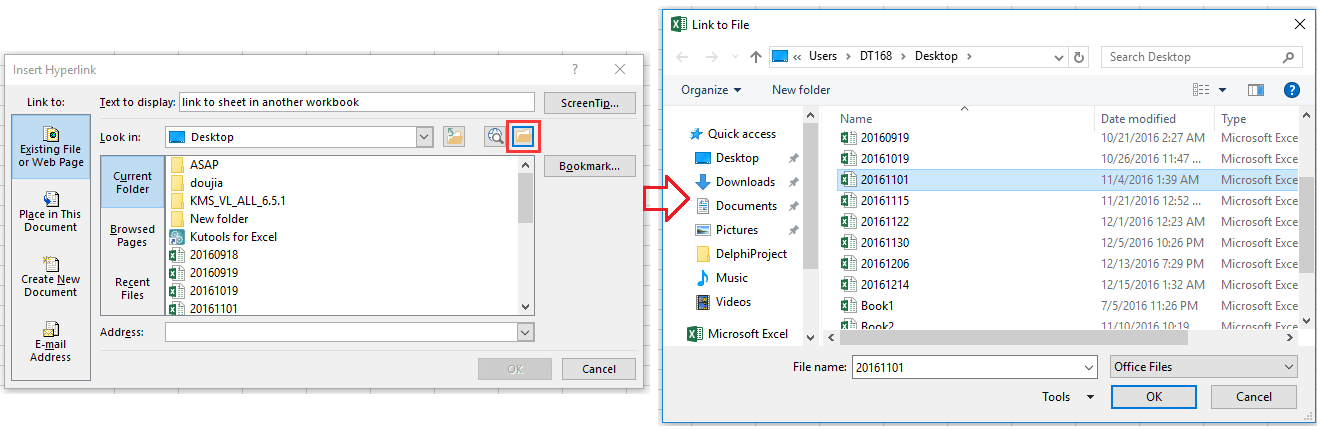 doc hyperlink workbook planilha célula 3