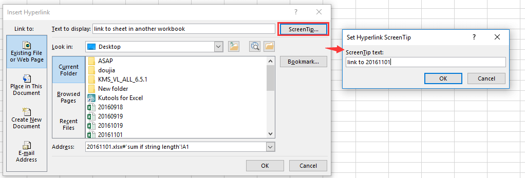 doc hyperlink workbook sheet cell 5