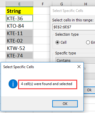 doc if cell contains a word then equal 5