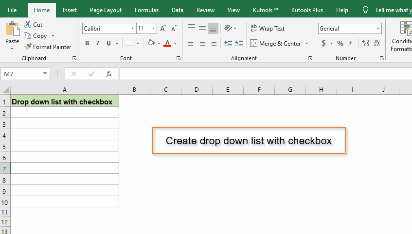 Hoe De Lettergrootte Van De Vervolgkeuzelijst In Excel Vergroten?