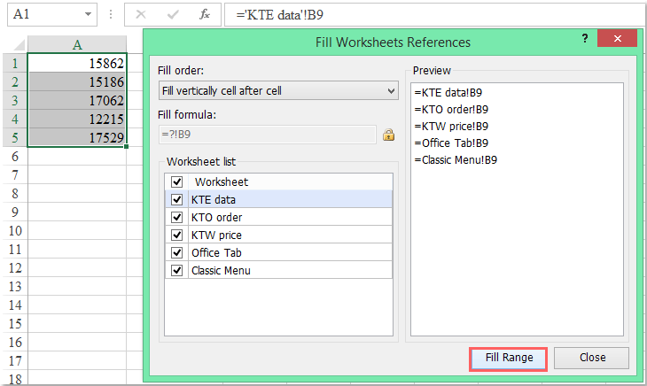 doc increment sheet reference 5