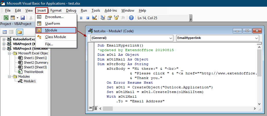 visual basic for applications office 365