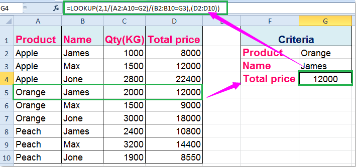 In Excel Can You Do A Vlookup With Multiple Criteria