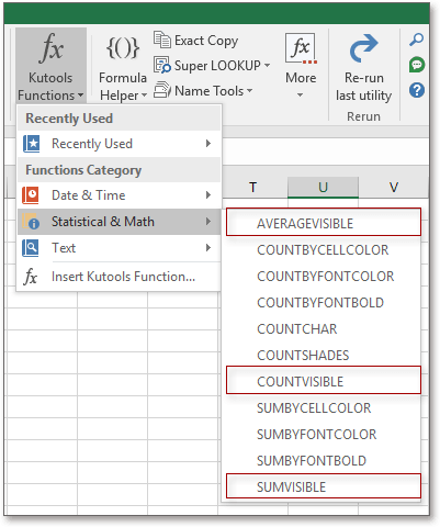 doc calculate median in visible cells 2