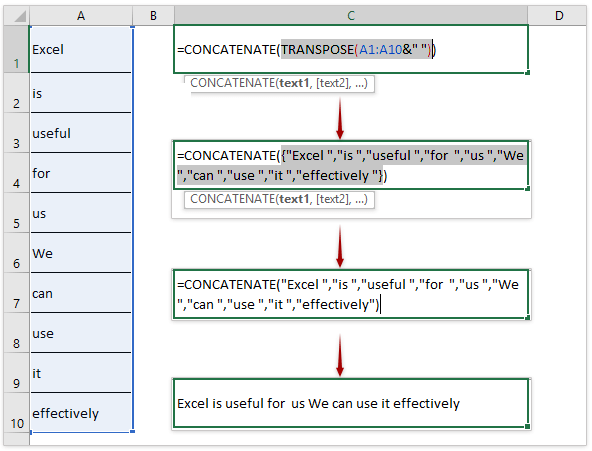 how do i merge cells in excel without losing data