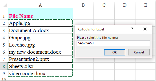 How To Copy Or Move Files From One Folder To Another Based On A List In  Excel?