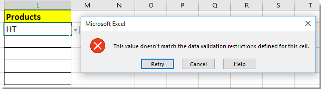 doc only allow certain value input 5