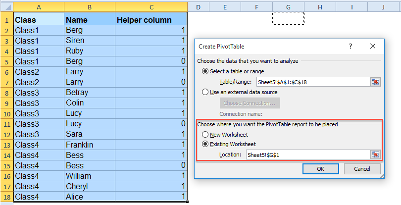 unique count excel pivot for mac