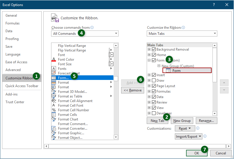 How To Create A Pop Up Window For Multiple Data Entry In Excel