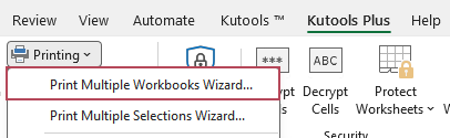 Print Multiple Workbooks Wizard