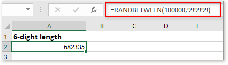 doc belirli uzunlukta rastgele sayı 1