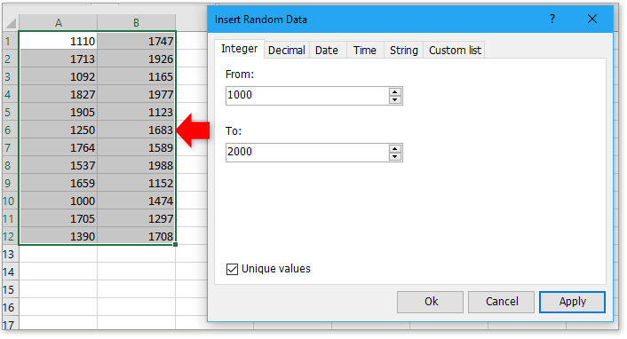 doc random number in specific length 4