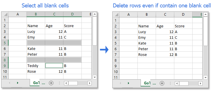 row wont delete in excel for mac