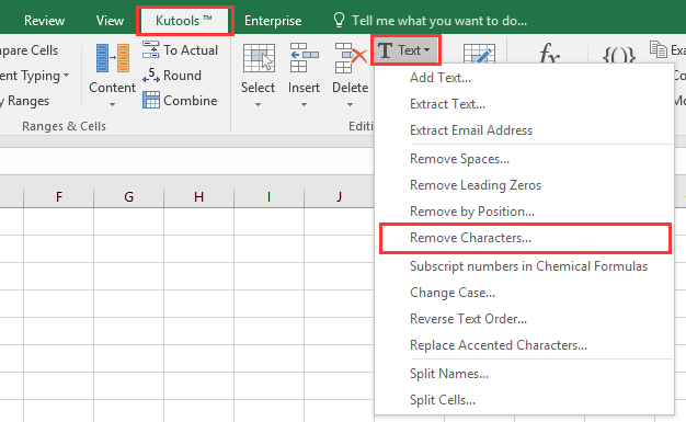 How To Remove All Instances Of A Character In Excel Range 1499
