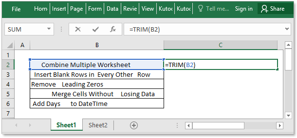 excel for mac remove cell padding