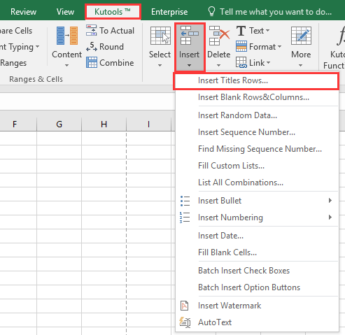 How to repeat header row print each page in Excel?