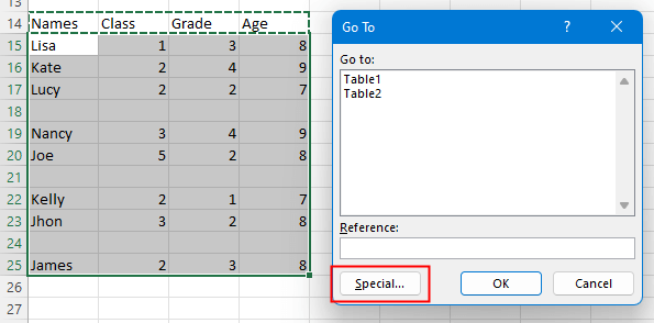 เติมข้อความอัตโนมัติจากรายการอื่น