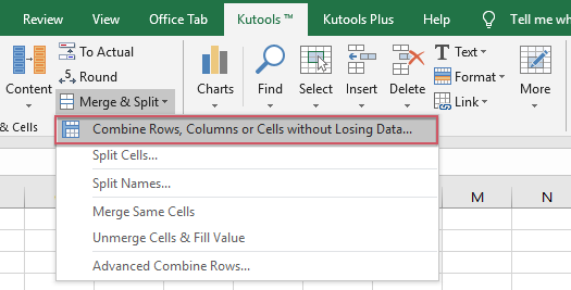 How To Reverse The Text To Column Function In Excel?