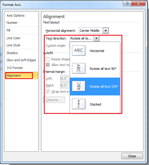 get axes labels on excel for a mac