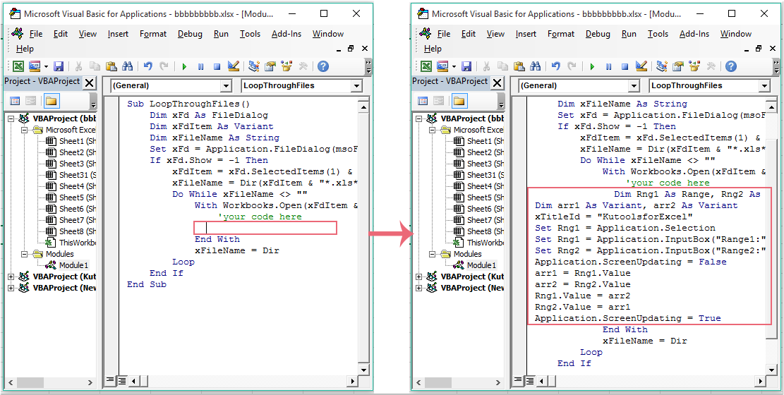 doc run macro multiple files 1