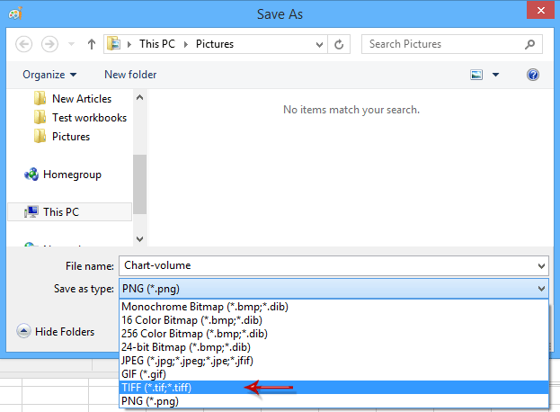 Excel Chart To Tiff