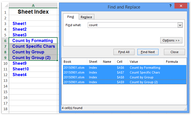 How To Search By Worksheet Name In Excel