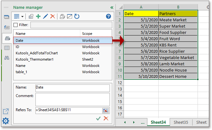 How To Quickly Select Named Range Cells In Excel