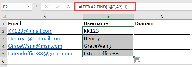 doc separate email to username domain 2