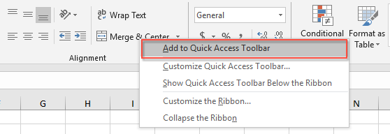 where is merge and center in excel for mac