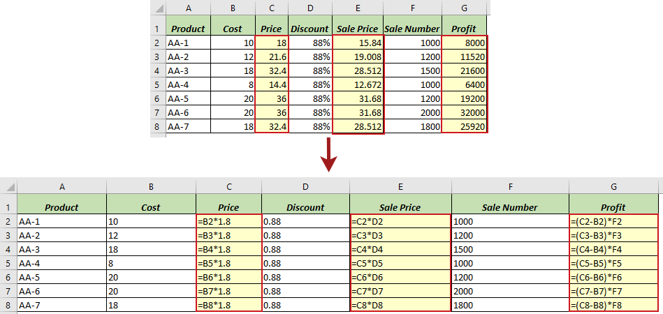 Excel не находит искомый текст