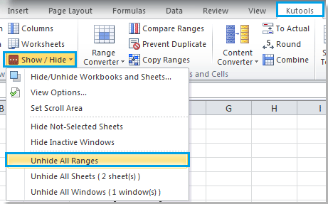 hide and unhide rows in excel click excel for mac