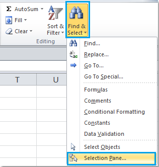 How To Show Or Hide All Objects (Pictures/Charts/Shapes/Comments) In Excel?