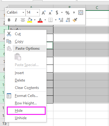 doc muestra solo filas duplicadas 12