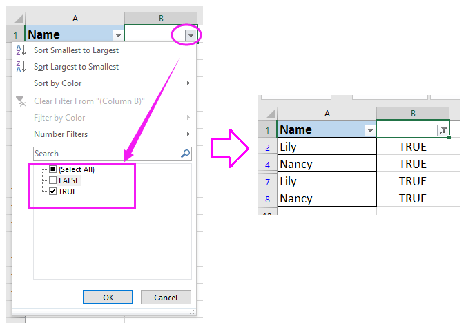 doc show only duplicate rows 9